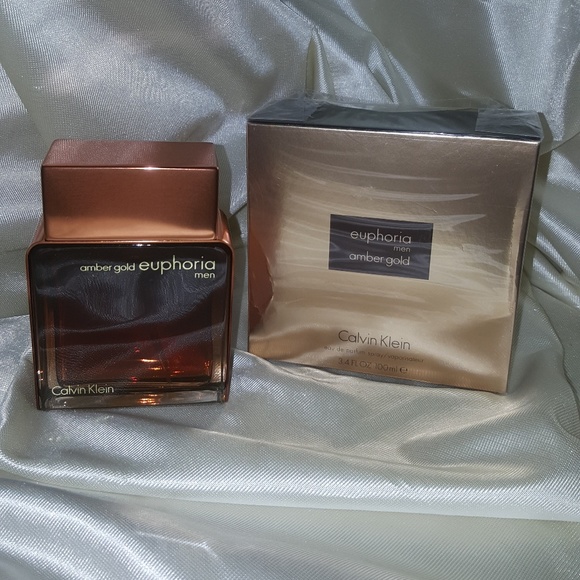calvin klein euphoria men amber gold